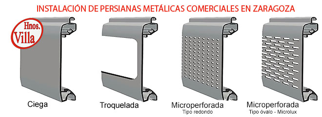 Instalacion persianas metalicas Zaragoza